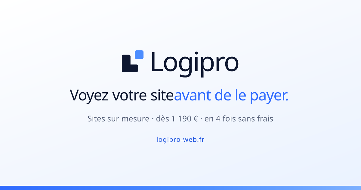 Nos Réalisations | Logipro — Agence Web Rouen